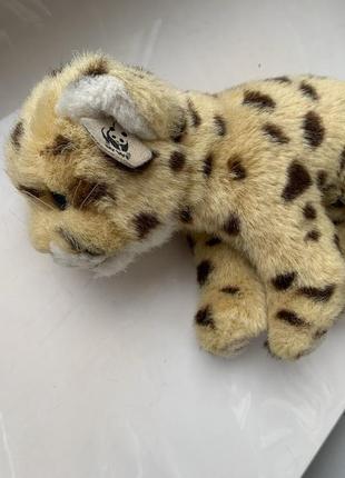 Мягкая игрушка wwf леопард коллекционная фонда дикой природы5 фото