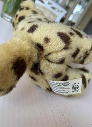 Мягкая игрушка wwf леопард коллекционная фонда дикой природы8 фото