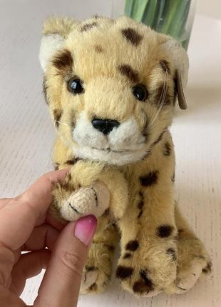 М'яка іграшка wwf леопард колекційна фонду дикої природи