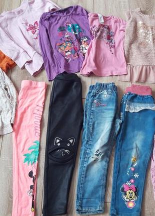 Пакет речей на дівчинку 2-4 роки