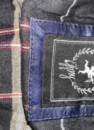 Кожаная женская куртка оригинал все лого выбитыбренд gipsy mauritius 🇲🇺  made in india 🇮🇳6 фото