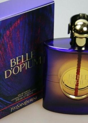 Belle d'opium yves saint lauren eau de parfum 5 ml, парфумована вода, відливант