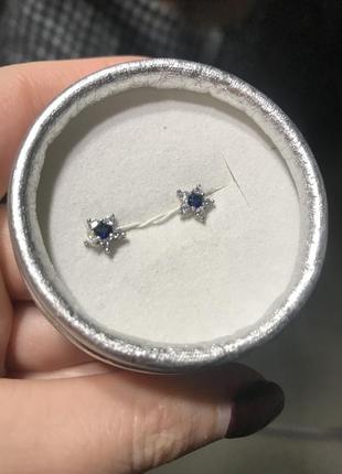 Детские серебряные сережки