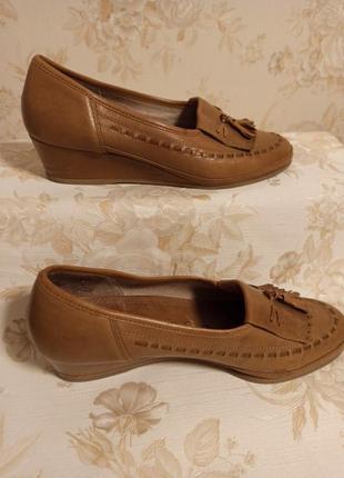 Туфли, лоферы женские, 39 размер, кожа, ara naturform6 фото