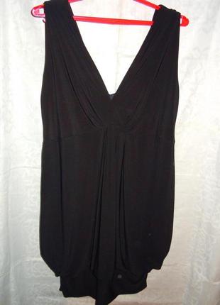 Черное платье на пышное