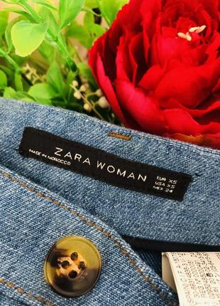 Zara брюки палаццо высокая посадка8 фото