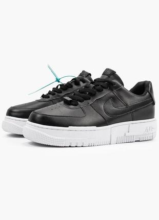 Кросівки Runner nike air force pixel black