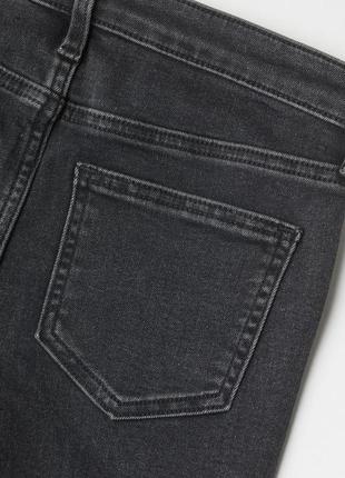 Трэндовые джинсы скинни джинсы skinny fit для девочки h&m сша украшены стразами3 фото