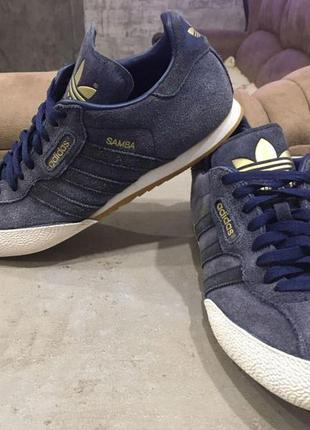 Замшевые кроссовки adidas samba