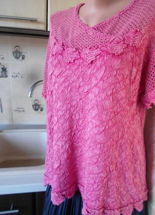 #razi#винтажная яркая трикотажная кофточка 100% вискоза #италия #
