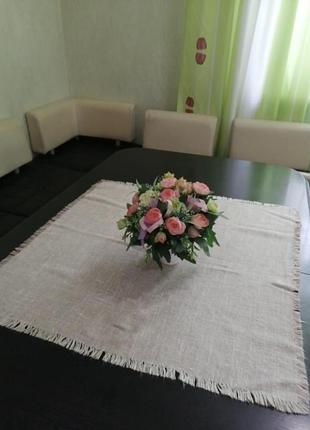 Лляна серветка 75*75