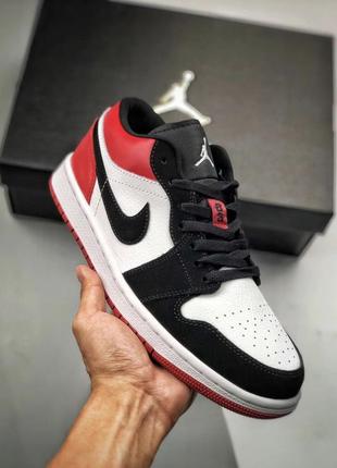 Jordan 1 low “black toe”