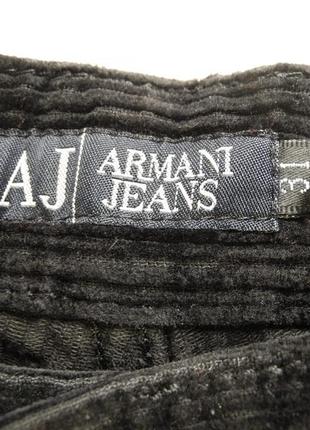 Джинси жіночі "armani jeans" р. 31 / 40 l вельвет нові9 фото