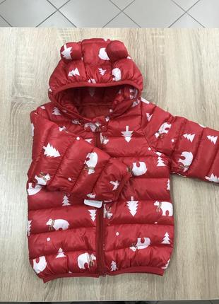 Весняна курточка на дівчинку 3 роки