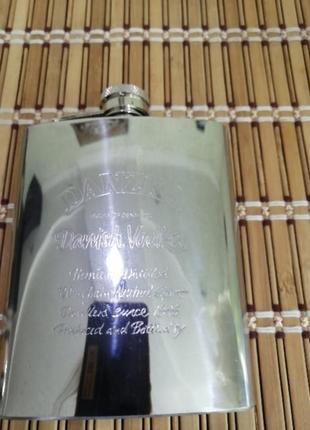 Металическая фляжка danzka danish vodka