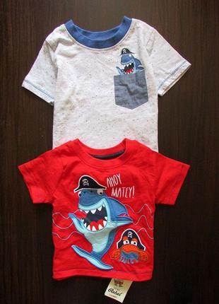 Футболки rebel на 9-18 мес