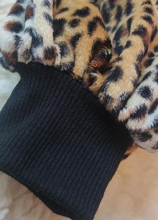 Кардиган, пиджак, болеро из меха леопард, париж, оригинал setre str
