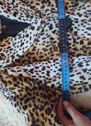 Кардиган, пиджак, болеро из меха леопард, париж, оригинал setre str