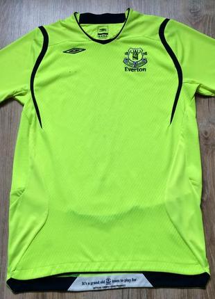 Подростковая коллекционная футбольная джерси umbro everton fc epl1 фото