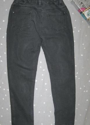 Стрейчевые джинсы скинни для мальчика 8-9 лет 134см2 фото