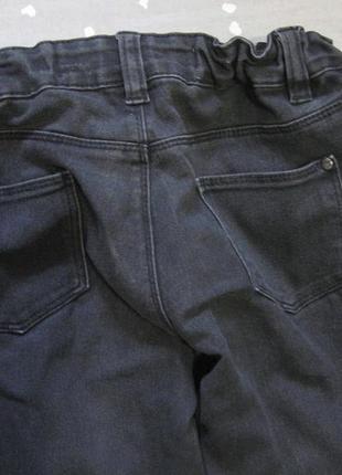 Стрейчевые джинсы скинни для мальчика 8-9 лет 134см4 фото