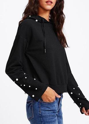 Худі з намистинами