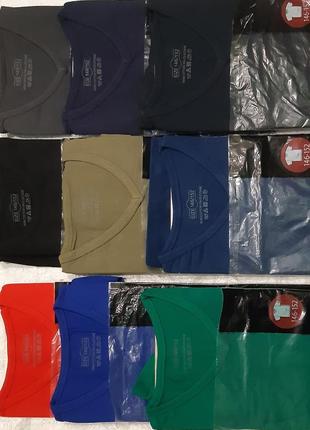 Супер качественные однотонные базовые разноцветные футболки бейсик нидерланды 1,5 -14 лет3 фото