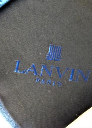 Lanvin .шелковый галстук .6 фото