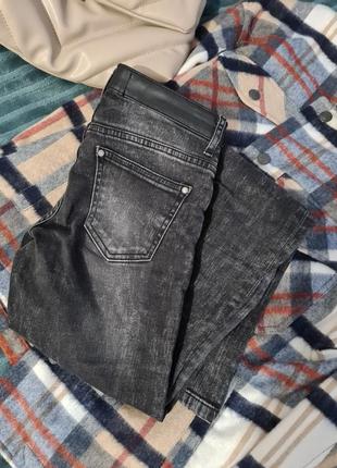 Темно сірі джинси slim1 фото