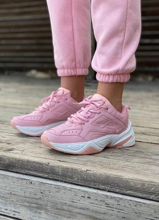 Женские кроссовки nike m2k tekno pink