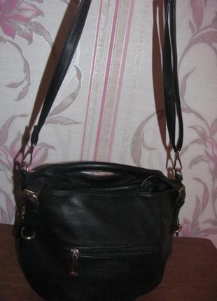 Шикарная черная сумка 4