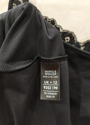 Маєчка на бретелях m&s, uk 12, eur 40, l3 фото