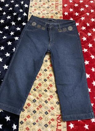 Джинсові бріджи