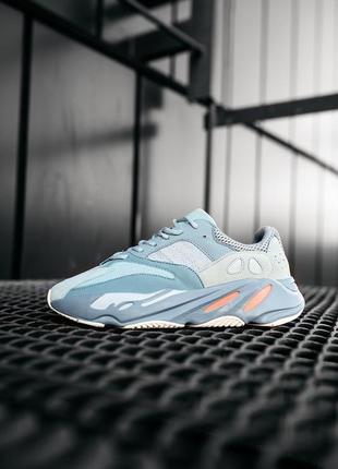 Yeezy boost 700 inertia "grey жіночі кросівки унісекс жіночі спортивні кросівки сірі адідас3 фото