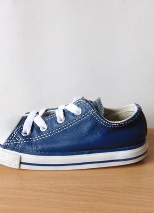 Классные кожаные кеды  converse 26 р. стелька 17,3 см3 фото