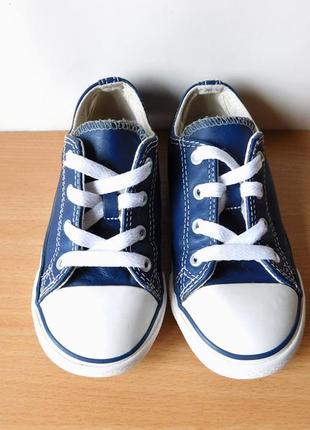 Классные кожаные кеды  converse 26 р. стелька 17,3 см