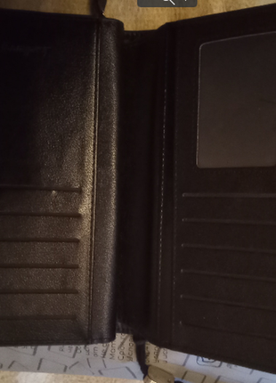 Місткий стильний гаманець, портмоне baellerry business8 фото
