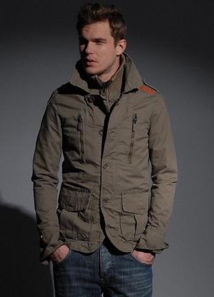 Чоловіча мілітарі хакі куртка superdry military jacket v10