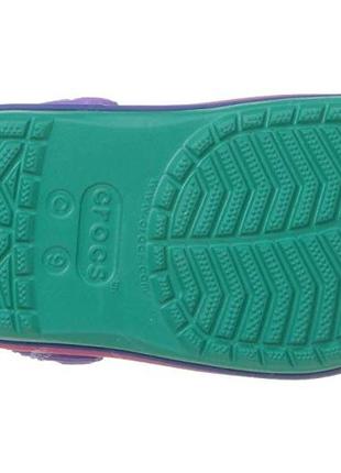 Детские crocs crocband rainbow band clog, 100% оригинал7 фото