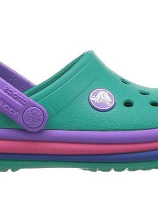 Детские crocs crocband rainbow band clog, 100% оригинал2 фото