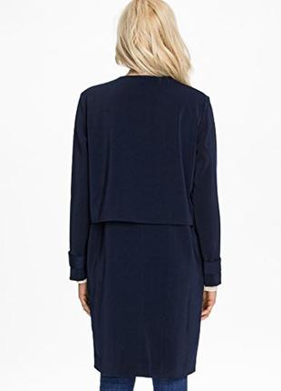 Пальто женское синее бренд samsoe samsoe3 фото