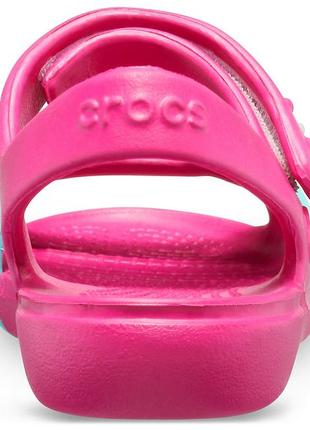 Детские босоножки crocs keeley charm sandal, 100% оригинал5 фото