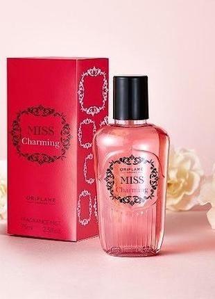 Парфюмированный спрей для тела miss charming