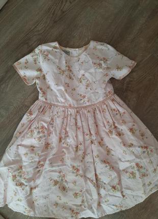 Платье в цветок