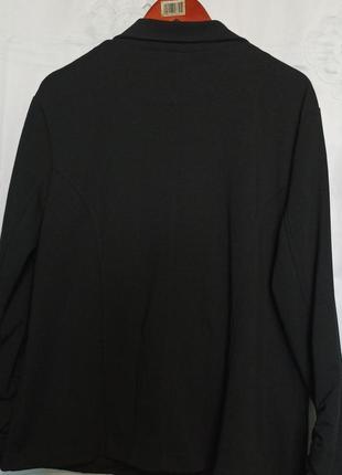 Женский  трикотажный  пиджак большого   размера3 фото