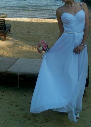 Свадебное(вечернее) платье3 фото