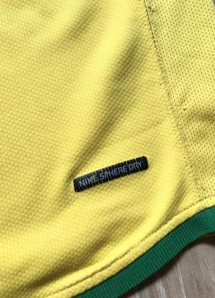 Мужская коллекционная футбольная джерси nike brazil national team 2006/2007/20087 фото