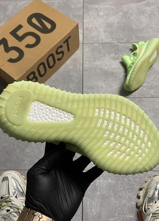 Кросівки adidas yeezy v2 350 glow green 36-37-38-39-40-41-42-43-444 фото