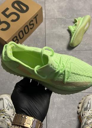 Кросівки adidas yeezy v2 350 glow green 36-37-38-39-40-41-42-43-4410 фото