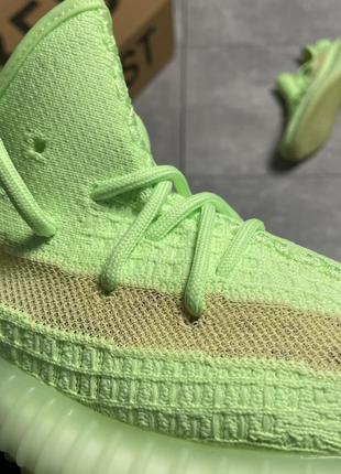 Кросівки adidas yeezy v2 350 glow green 36-37-38-39-40-41-42-43-448 фото